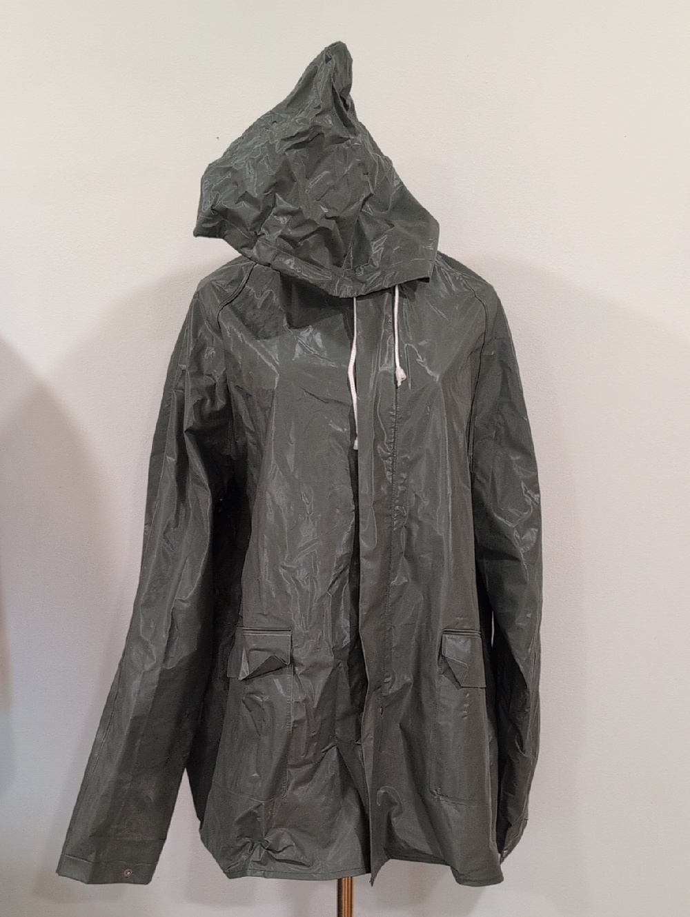 Vintage Vinyl Unisex Rain Coat